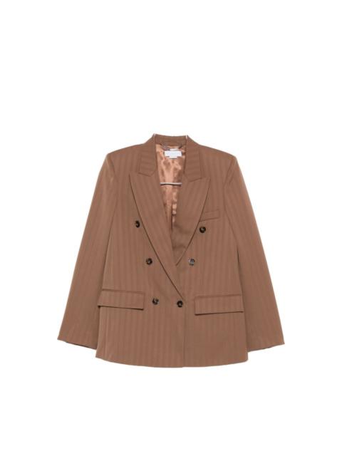 Wool double-breasted jacket