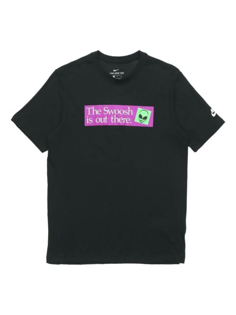 Nike Nike Alien Printing Short Sleeve Black CU6946-010