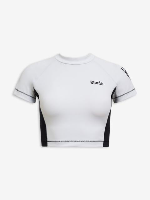 Rhude MOCK NECK SPORTS TEE