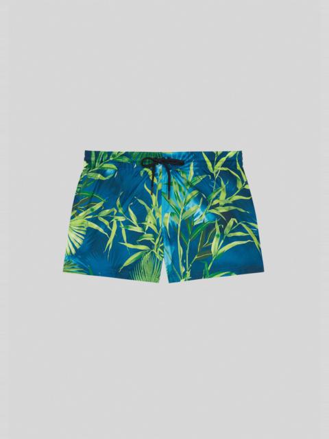 VERSACE Jungle Print Swim Trunks