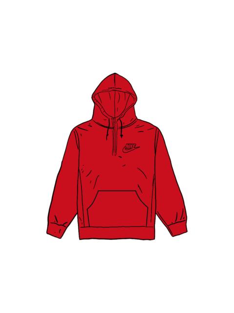 Supreme Supreme Nike Half Zip Hooded Sweatshirt Red