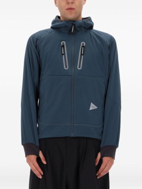 and Wander zip-pockets hooded jacket