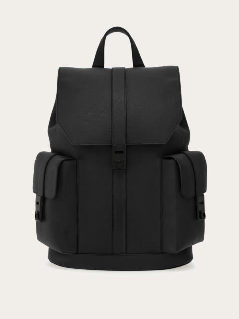 FERRAGAMO Utility backpack with Hug buckle