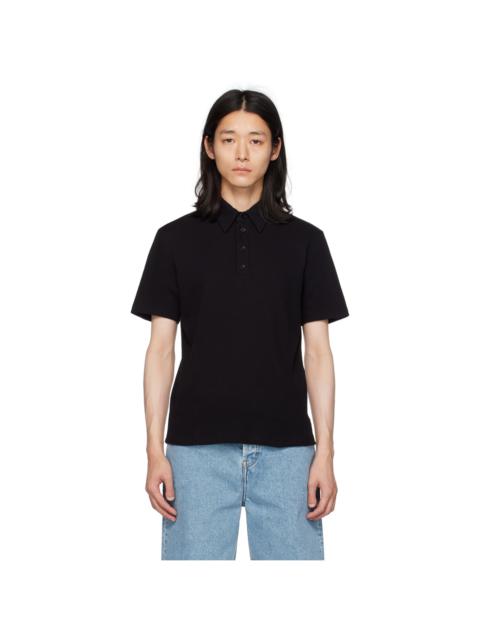 FILIPPA K Black Placket Polo
