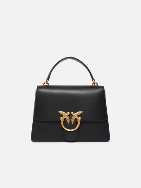 PINKO MEDIUM HANDBAG LOVE BAG TOP HANDLE IN LEATHER