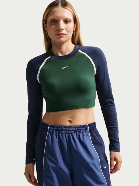 Nike Nike Sportswear Women's Tight Long-Sleeve Cropped Top