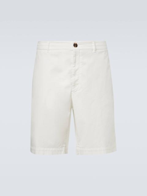 Brunello Cucinelli Cotton-blend Bermuda shorts