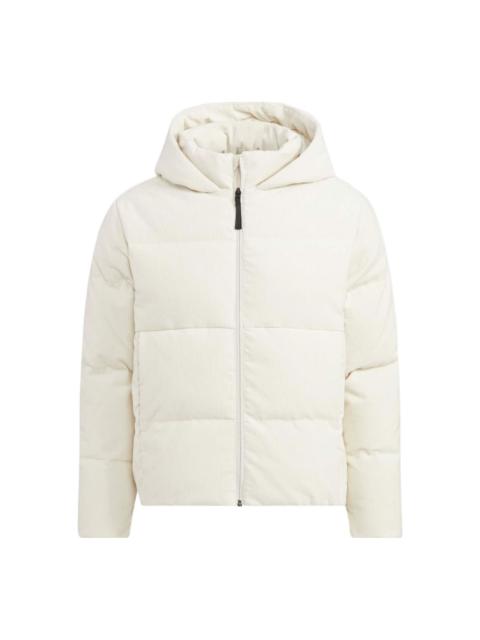 (WMNS) adidas 3-Stripes Puffy Down Jacket 'White' HN2112