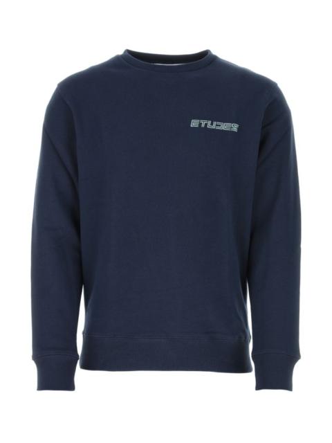 Étude Blue cotton sweatshirt