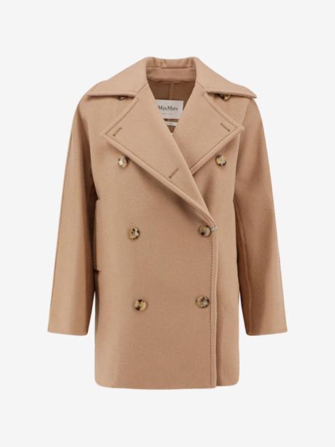 Max Mara notched lapel double-breasted coat