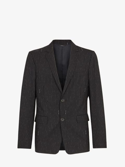 FENDI Black wool blazer