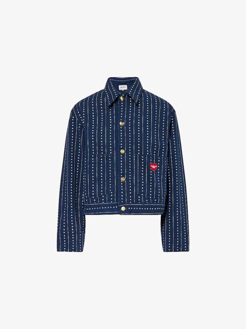 Carhartt Drewe Heart-Appliqué Cotton Twill Jacket