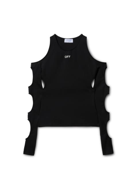 Off-White Sleek Holes Ls Top