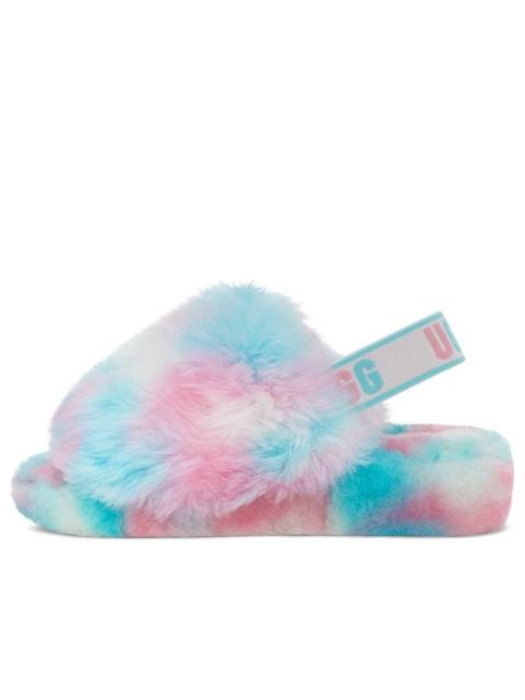UGG (WMNS) UGG Fluff Yeah Slide 'Blue Pink' 1131770-PID
