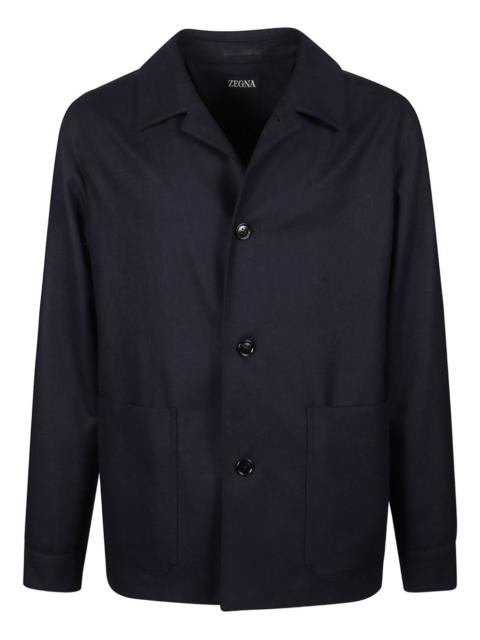 ZEGNA button-up shirt jacket