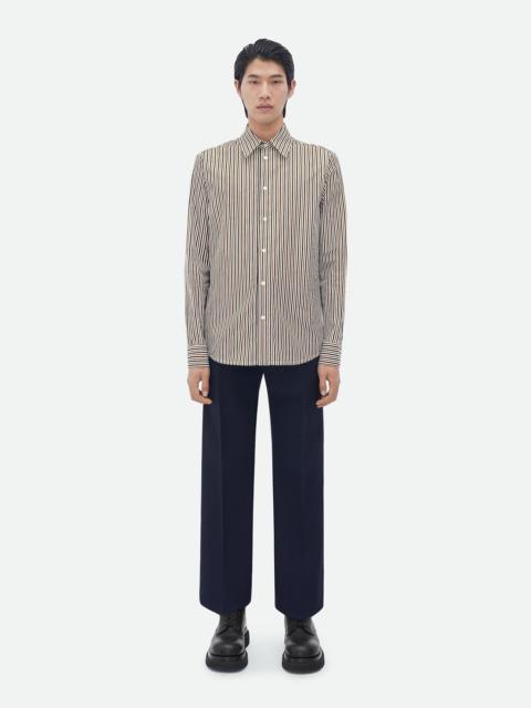 Bottega Veneta striped cotton shirt