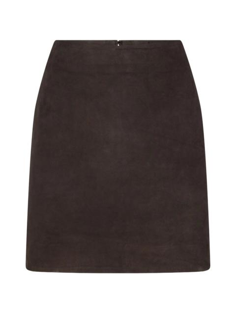 ROTATE Rotate Suede Mini Skirt