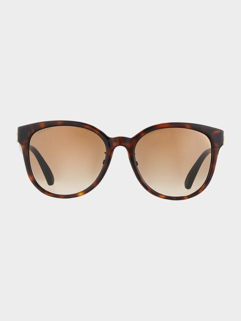 GUCCI Round Acetate Sunglasses