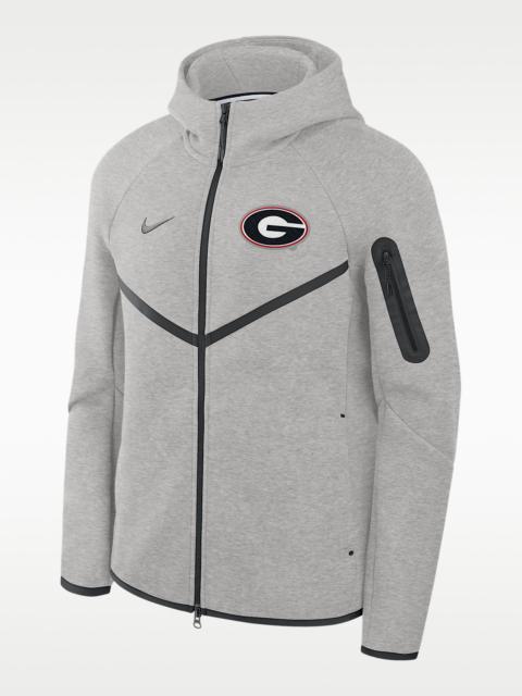 Nike Georgia Tech Fleece Windrunner Men's Nike College Full-Zip Hooded Jacket