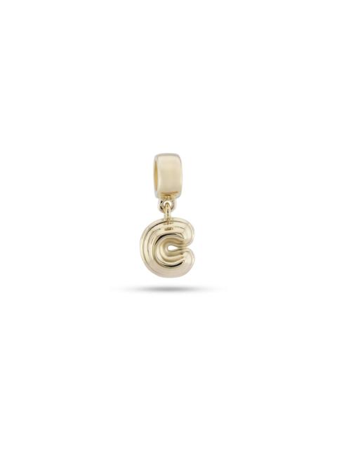 STONE AND STRAND Puffed Initial Charm