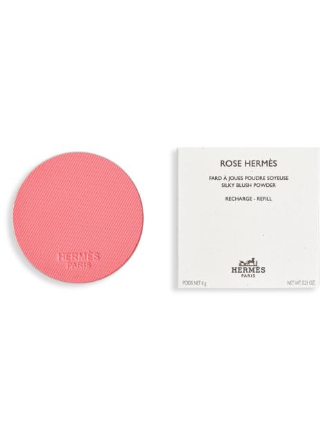 Hermès Women's Rose Hermès Silky Blush Powder Refill - 32 Rose Pommette