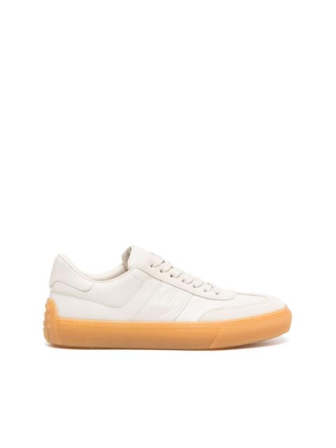 leather sneakers