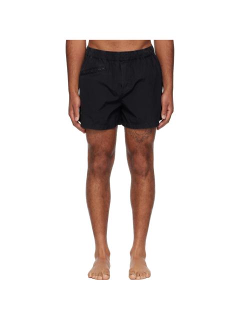 JW Anderson Black Embroidered Shorts