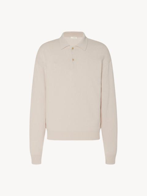 スウェット・トレーナー [The Row] Dende Top in Cotton and Cashmere Dende Top Black in Cotton and Cashmere – The Row