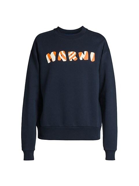Marni Cotton Logo Sweatshirt
