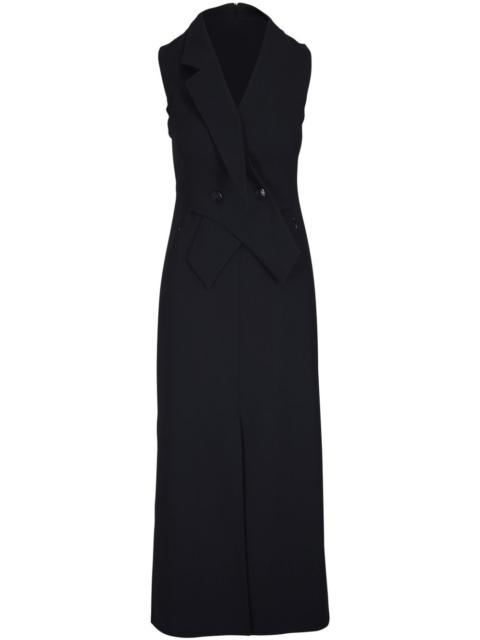 AKRIS sleeveless maxi dress