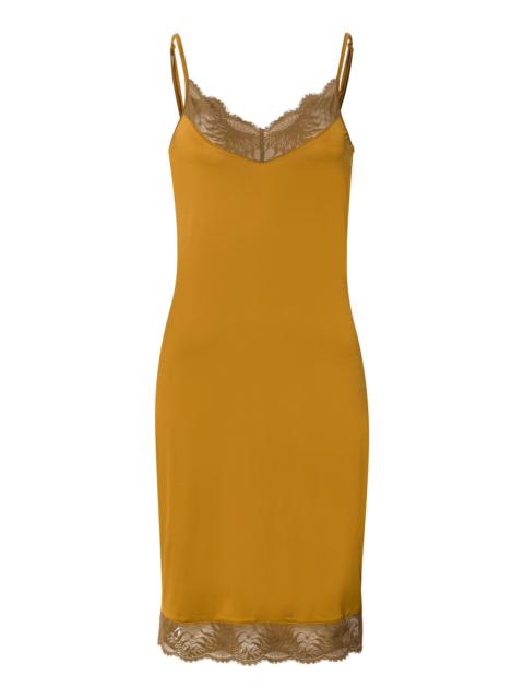 HANRO Gale Lace Trim V-Neck Bodydress
