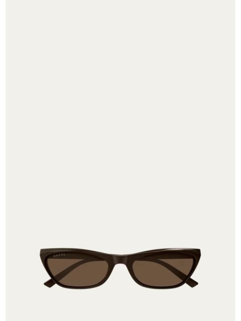 GUCCI 56MM Cat-Eye Sunglasses