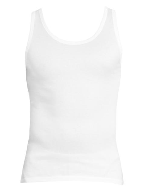 HANRO Men's Cotton Pure Pure Tank Top - White