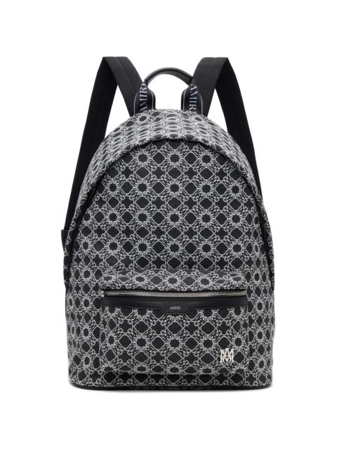 AMIRI Black & White MA Quad Backpack