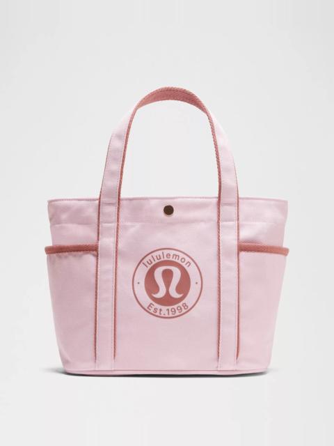 lululemon Daily Multi-Pocket Mini Canvas Tote Bag 6.5L