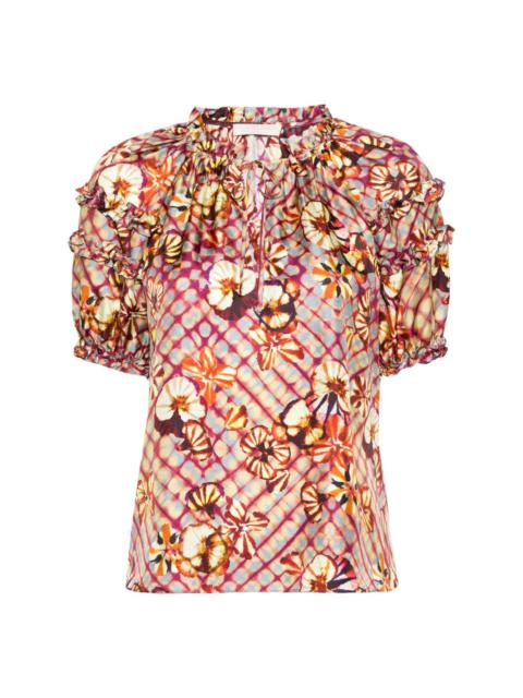 Annabella silk blouse