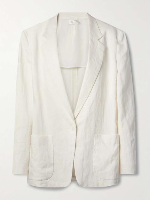 The Row Enza linen blazer