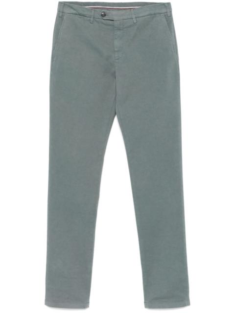 Canali gabardine trousers