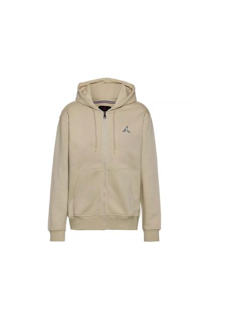 Jordan Jordan Essentials Full-Zip Fleece Hoodie Beige