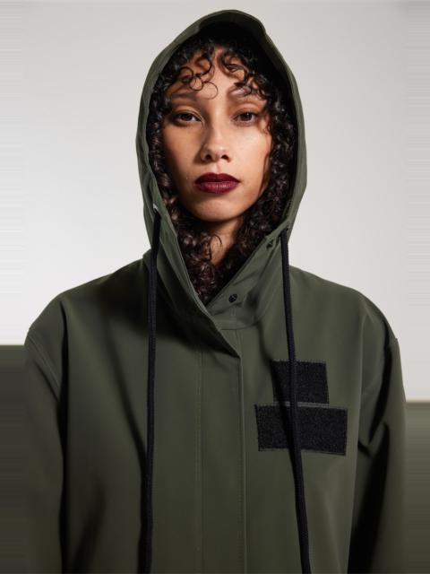 Stutterheim Chetham Matte Raincoat Green