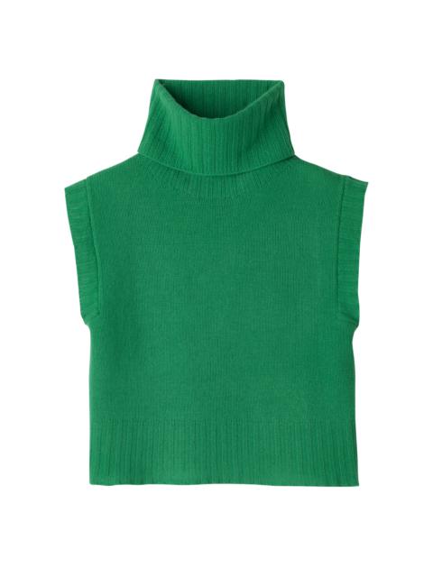 Longchamp Fall-Winter 2023 Collection Sleeveless sweater Lawn - OTHER