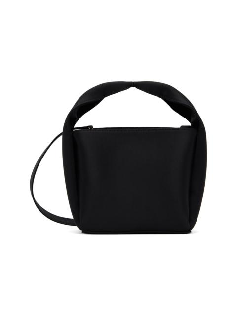 TOTEME Black Petite Satin Bucket Bag