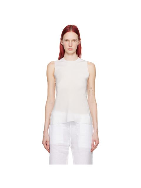 GABRIELA COLL GARMENTS White No.256 Tank Top