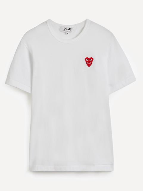 Comme des Garçons PLAY Heart Logo Patch Cotton T-Shirt