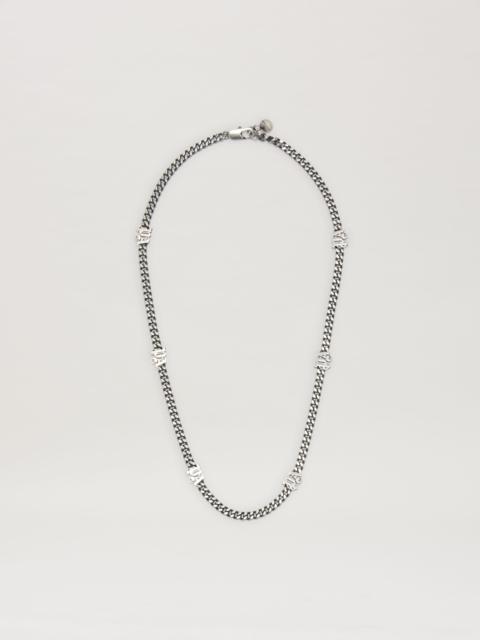 Palm Angels Small PA Thin Chain Necklace