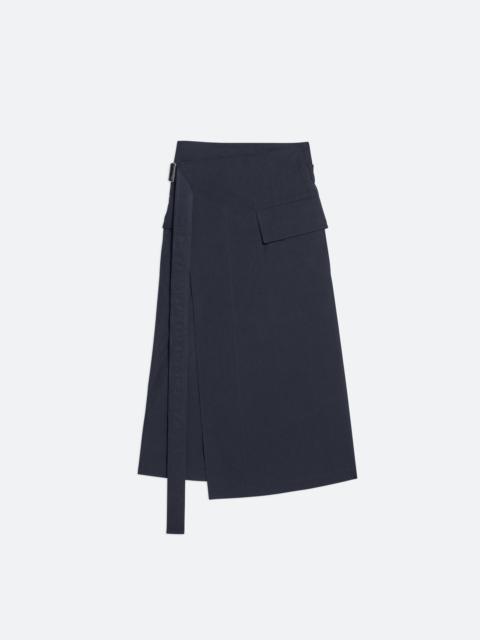 Helmut Lang TRENCH WRAP SKIRT