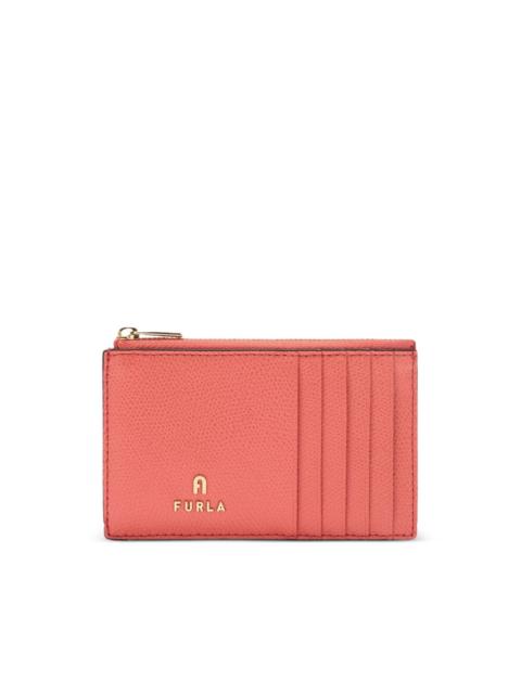 FURLA medium Camelia leather card holder