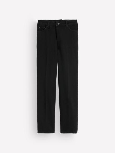 BODEN Tapered Leg Jeans-Washed Black