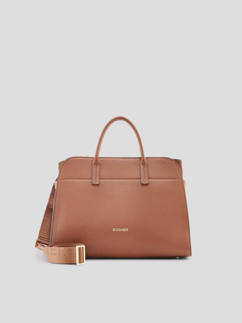 BOGNER BANFF TONINA HANDBAG IN MOCHA