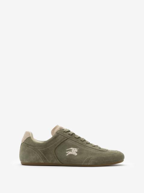 Burberry Suede Knight Runner Sneakers​
